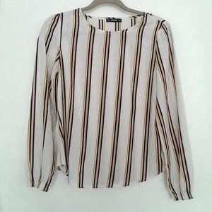 Shein striped long sleeve top